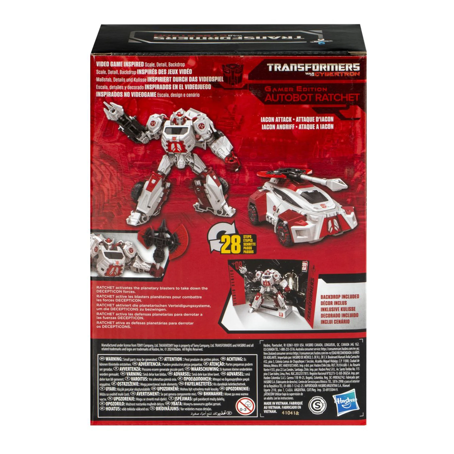 Hasbro Transformers Studio Series: Voyager Transformers: War for Cybertron 09, trinquete, nuevas figuras de acción