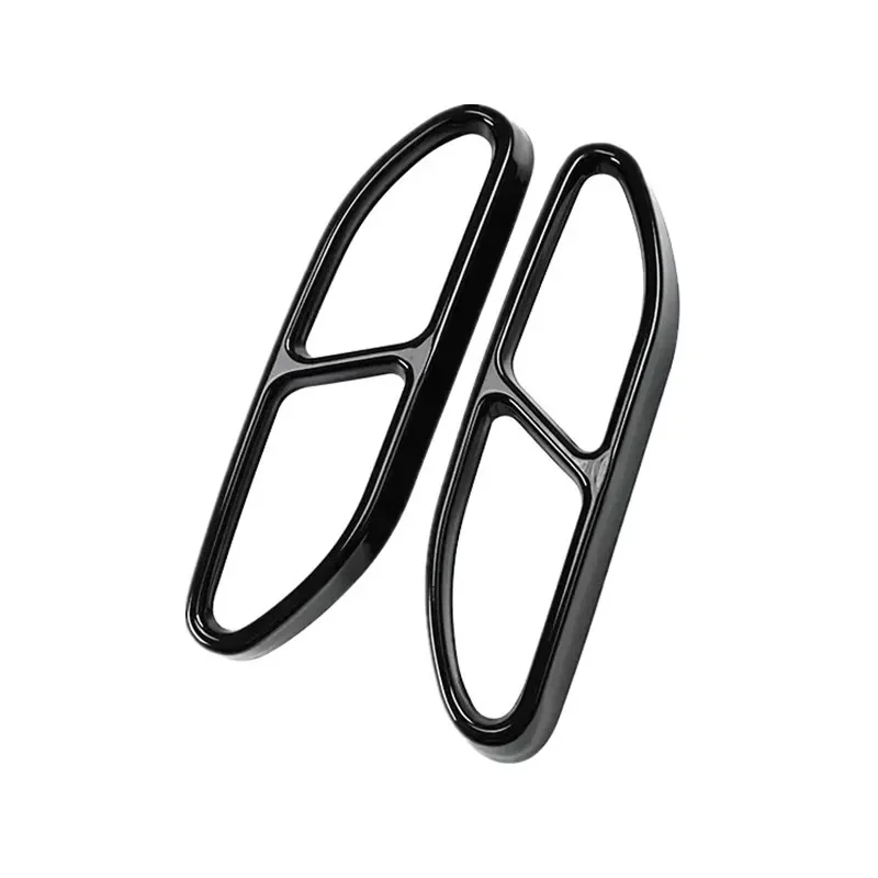 

Car Tail Throat Liner Pipe Exhaust System Cover Metal tailpipe cover For Mercedes Benz S Class 2018-2023 W223 Auto Accessories