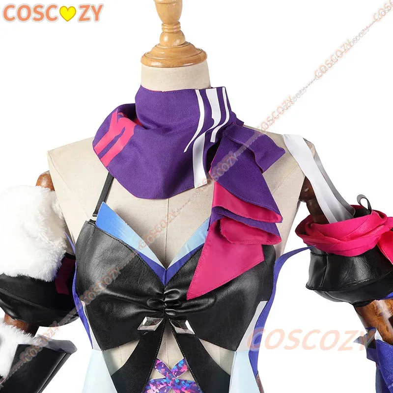 

qq681Seele парик костюм новая игра Honkai Star Rail косплей парики Seele фиолетовое платье костюм длинные волосы Хэллоуин вечерние ролевые игры