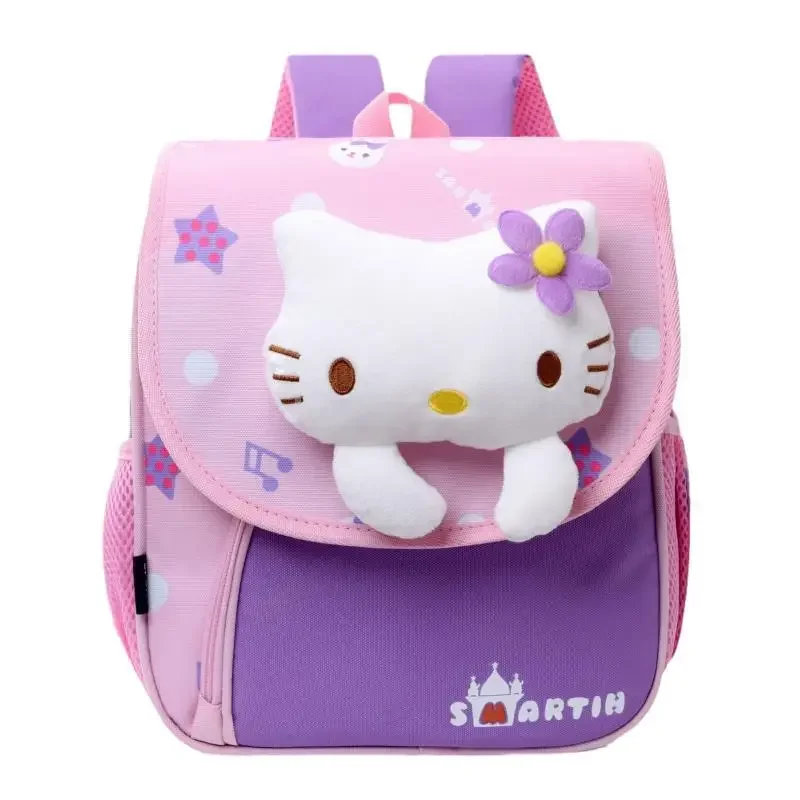 حقيبة ظهر للأطفال حقيبة مدرسية صغيرة كرتونية لطيفة للأولاد والبنات حقيبة ظهر على شكل شخصية أنيمي حقيبة مدرسية للأطفال من قماش أكسفورد قابلة للتنفس