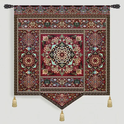 Belgian Tapestry Art Tapestry European Classical Ethnic Style Background Wall Decoration Hanging Painting Moroccan