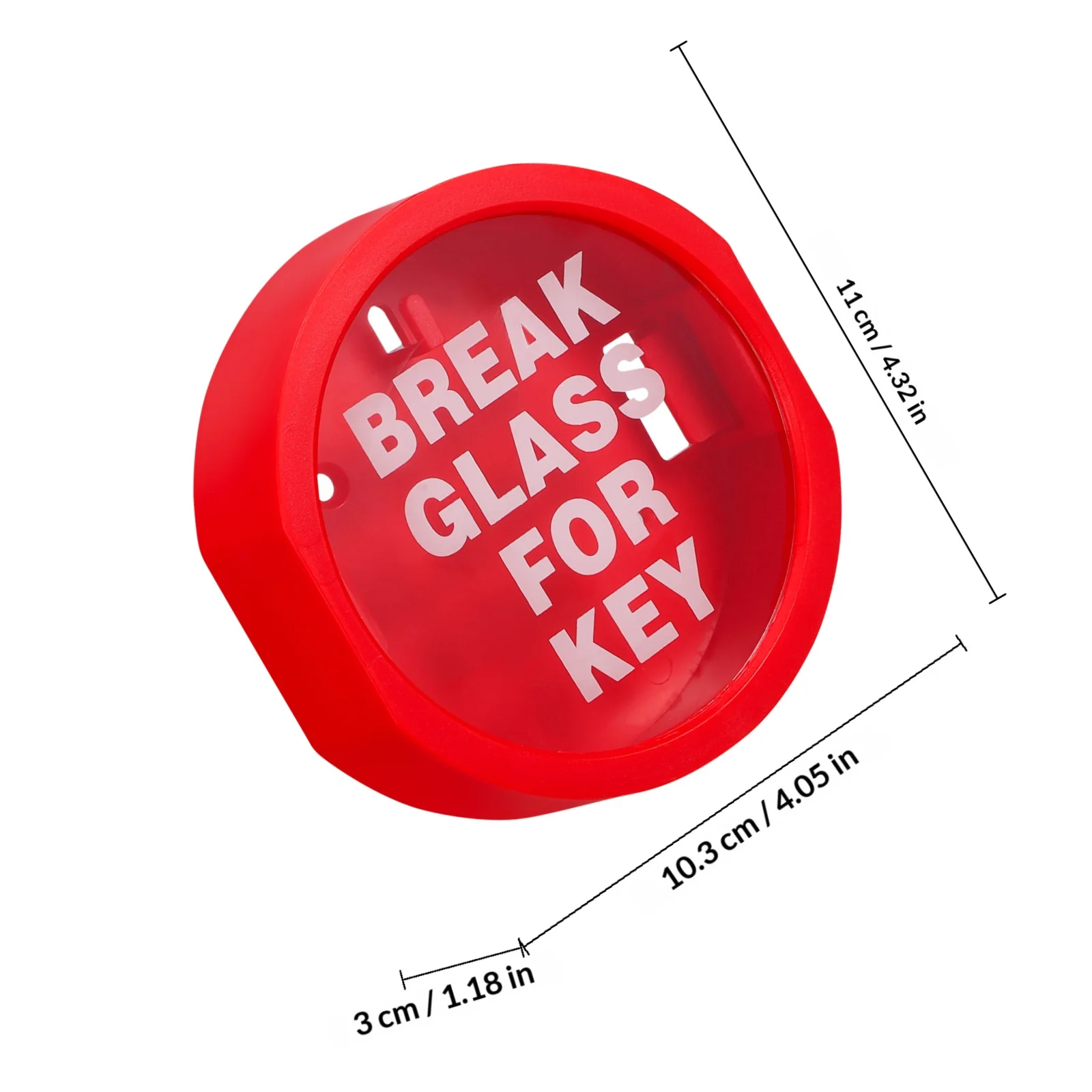 Fireproof Key Box Wall Mounted Emergency Escape Tool Glass For Home Door Window Secure Box