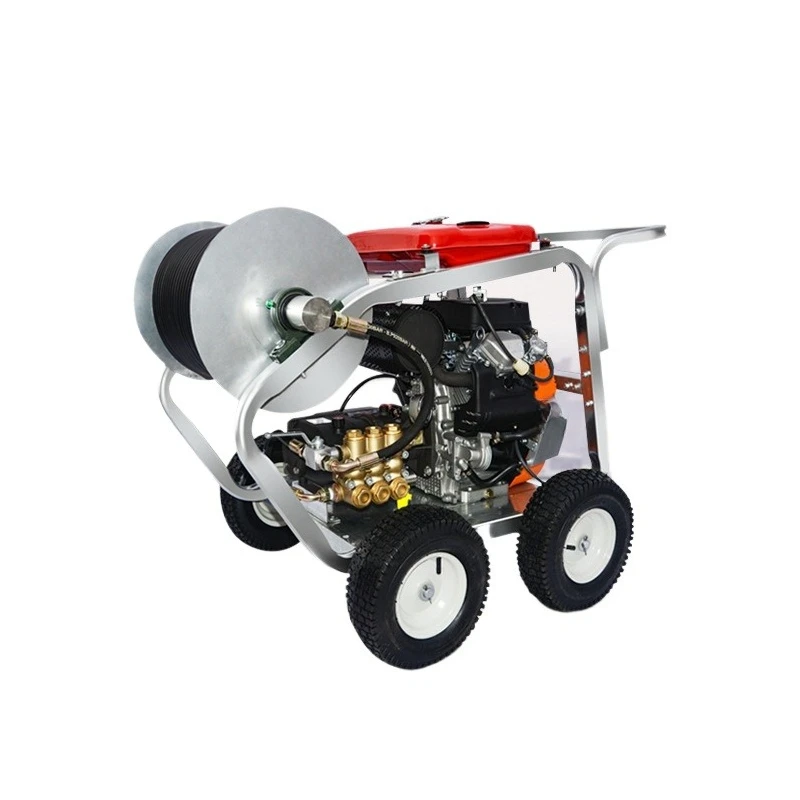 

diesel powered car washer Outdoor cleaning Pipe dredging machine Mobile equipment