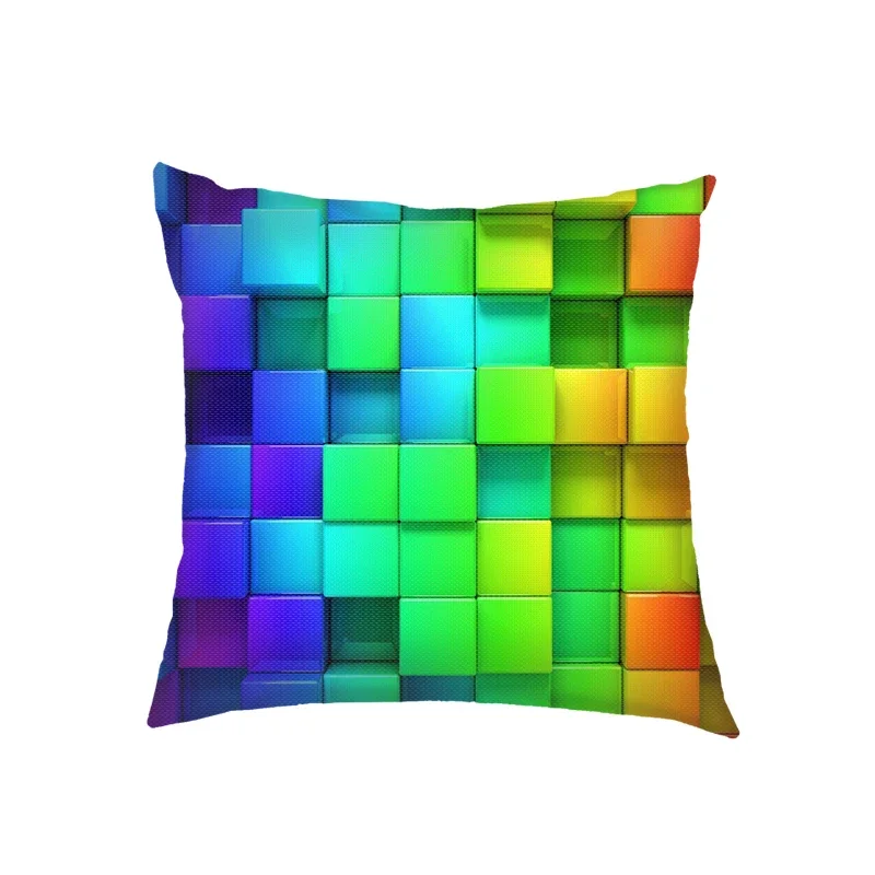 Love Is Love Print Cushion Cover LGBT Pride Pillowcase Love Wins Rainbow Home Decor Lgbtq Lesbian Gay Sofa Throw Pillow Covers