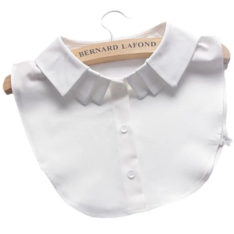 Ladies' Versatile Simple Style Fake Collar, Princess Pleated Decoration for Sweaters and Shirts