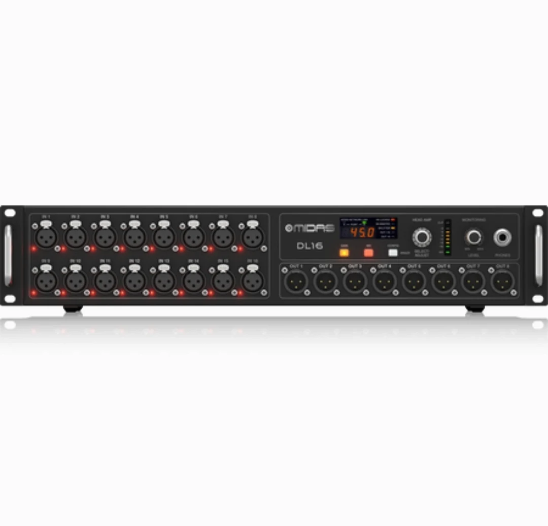 DL16 DL32 Channel Stage Performance Conference Digital Mixing Console Interface Box