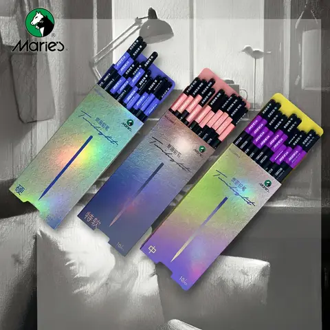 Crayon à dessin au charbon professionnel pour étudiants en art, pour croquis et peinture, crayon à charbon professionnel