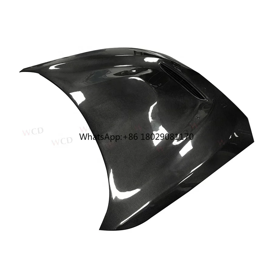 Capota da capa da fibra do carbono do estilo GTS, capô do motor dianteiro, BMW F87, F22, F87, F21, M2, M2C, M235i, 2014-2019