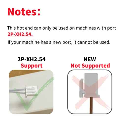 Imagen 2 del producto Kit de bloque calefactor de cerámica para Creality K1C k1 Max Hotend, piezas de impresora 3D, Kit de boquillas de intercambio rápido, resistencia a rotura de calor Hotend