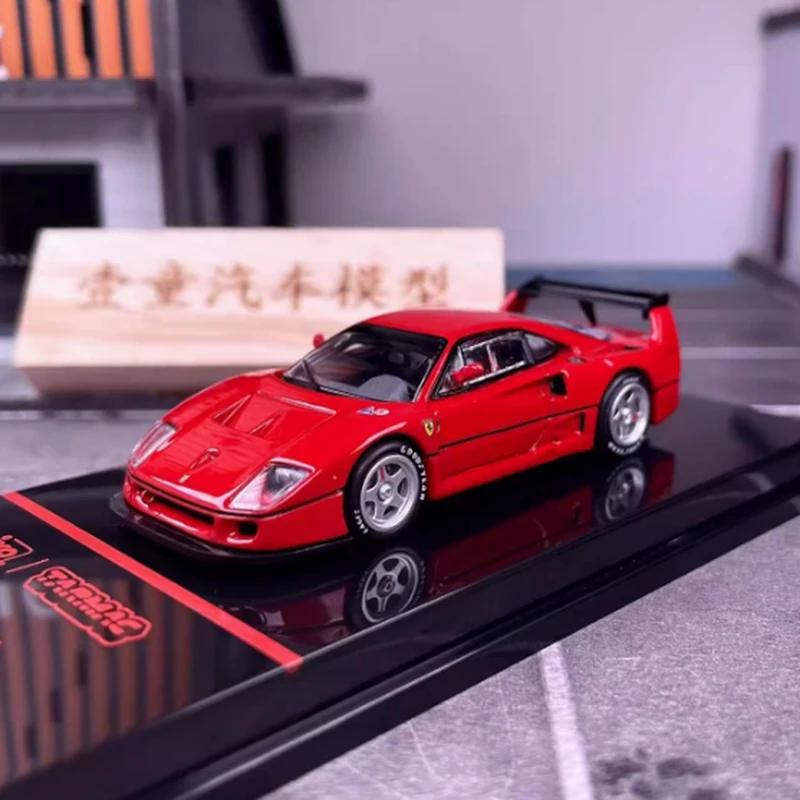 

Оригинальный масштаб 1:64 F40 LM, имитация сплава, модель автомобиля, статическая коллекция, украшенные праздничные подарки, игрушки, сувенирный подарок