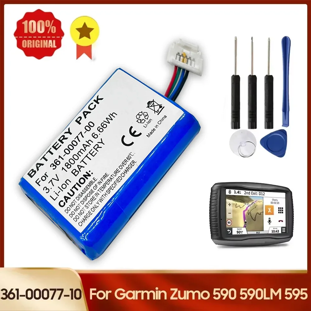 

Replacement Battery 361-00077-10 For Garmin Zumo 590 590LM 595 010-12110-003 616-00077-00 361-00077-00 616-00077-10 Batteries