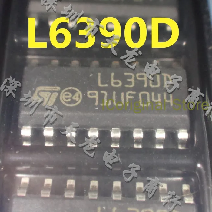 Chip ST Original L6390D L6390 patch SOP16, Unidad de puente, paquete de chip de interruptor externo SOP-16