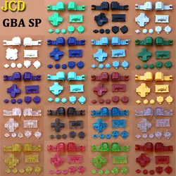JCD 1set For GameBoy Advance SP Plastic Full Button Set For GBA SP A B Select Start Power ON/OFF L R Buttons Kit D Pad