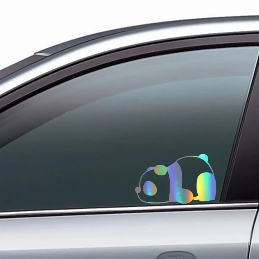 

Waterproof Peeking Panda Car Stickers Universal Vinyl Car 3D Panda Stickers Creative Occlusion Scratch