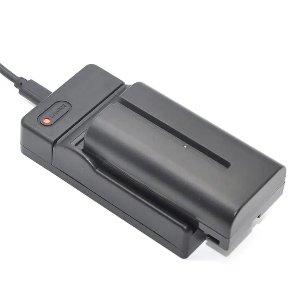 Charger USB Battery for NP F550/F570/F750/F970/F770/F960/F330 Action Camera