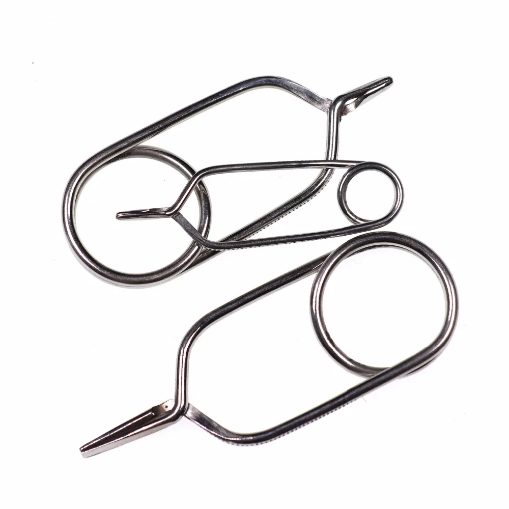 Bimoo Hackle-Zange, Federclip, Peitschen-Finisher, Dubbing-Bürste, Spulen-Einfädler, Abfallbehälter, Kamm, Angelköder, Nymphen-Fliegenbinde-Werkzeug – Detail 2