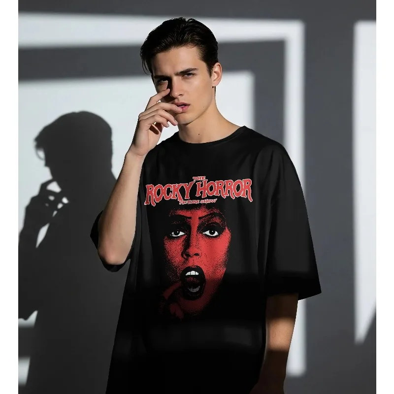 Rocky Horror Picture Show 1975 Cult Classic T-Shirt, Midnight Movie Musical Tee Four season popular unisex T-shirt