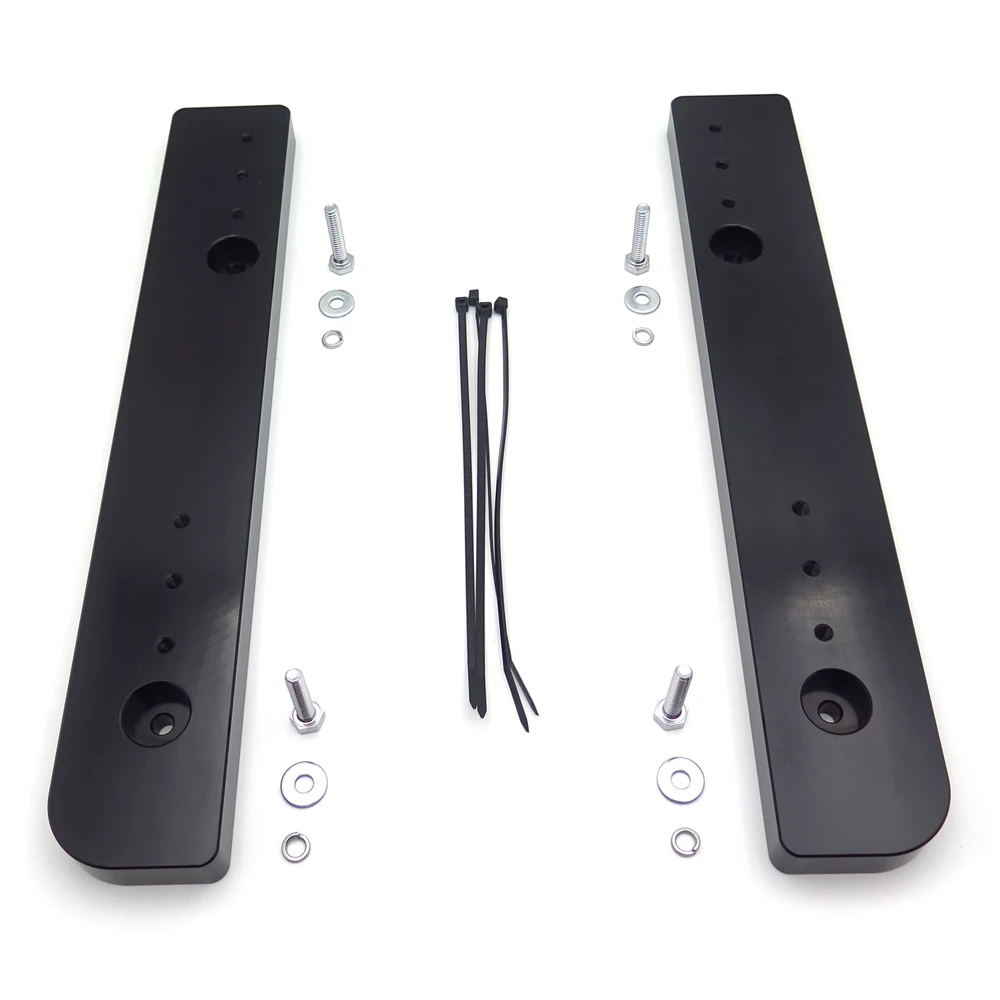 조절 가능한 투어-팩 트렁크 수하물 이동 장치 키트 마운트 확장 플레이트 랙 2014-2019 할리 로드 킹스, 스트리트 글라이드, 트라이크용