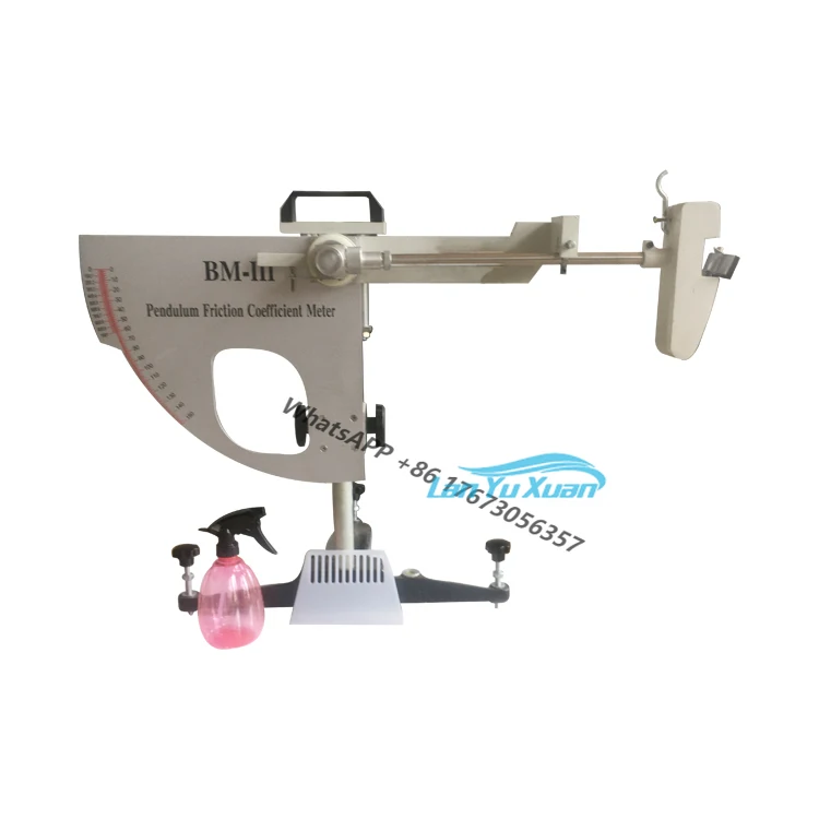 

Factory price british pendulum tester/pavement friction tester