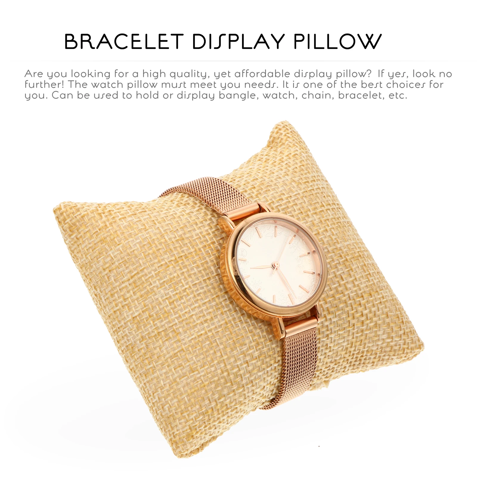 

15pcs Ice Gray Jewelry Display Pillows Bracelet Bangle Watch Holder Cushions Soft Lightweight Showcases Travel Trade