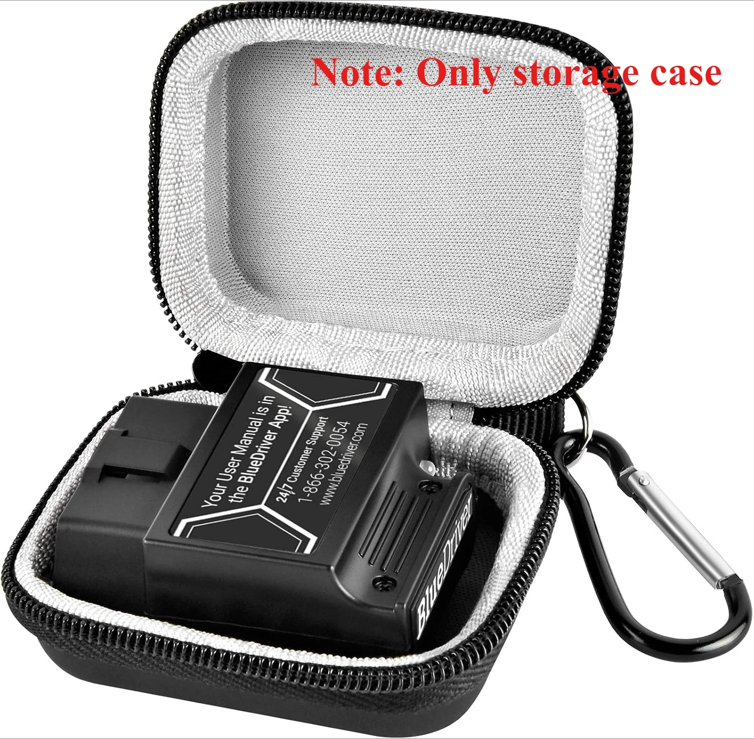 Car and Auto Mini Carry Case Compatible with BlueDriver Bluetooth Pro OBDII OBD2 Scan Tool Monitor for iPhone & Android