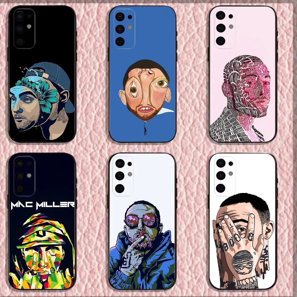 

Rapper M-Mac Miller Phone Case For Samsung S25,S24,S21,S22,S23,S30,Ultra,S20,Plus,Fe,Lite,Note,10,9,5G Black Cover