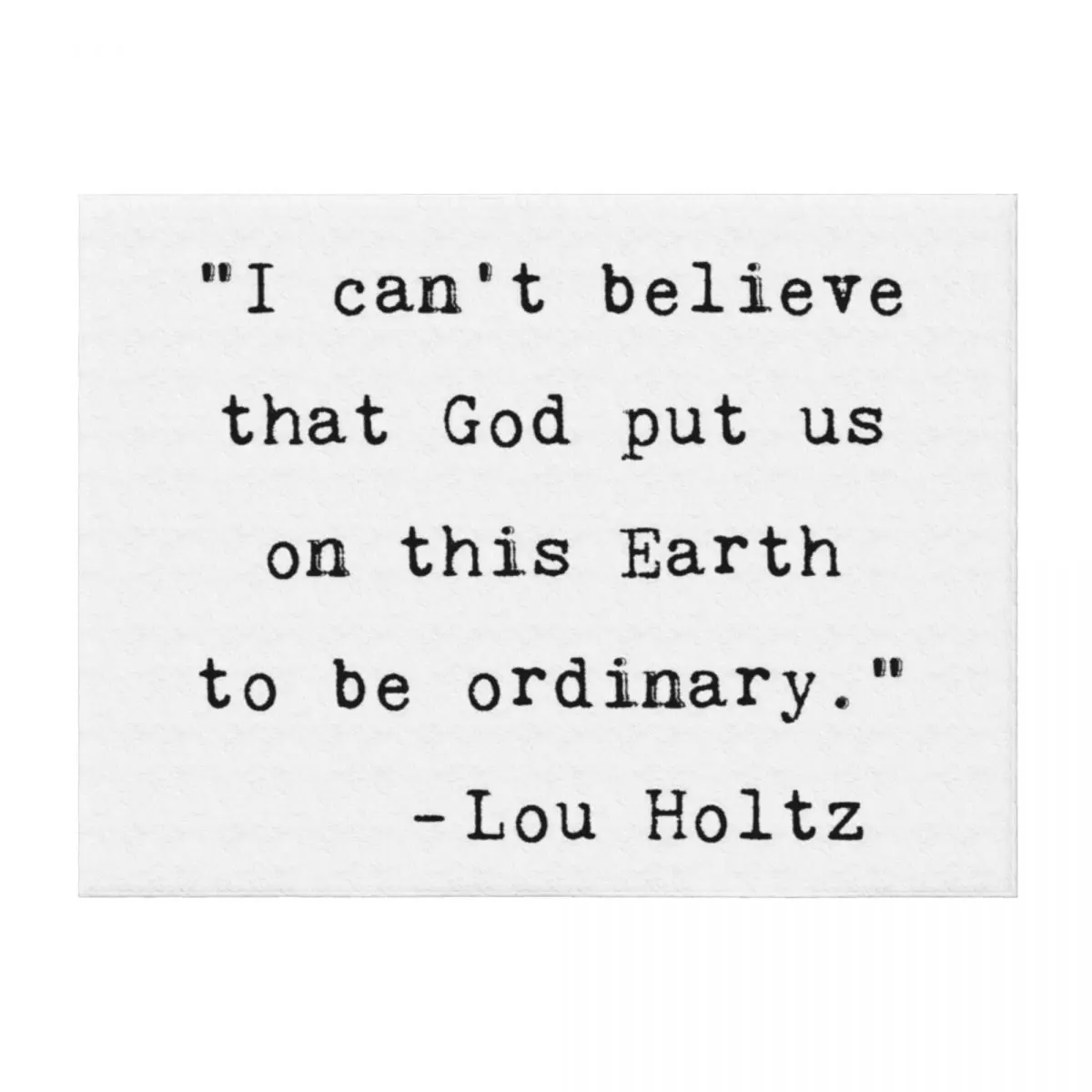 

Lou Holtz Quote Throw Blanket Quilt Single Flannel Blankets