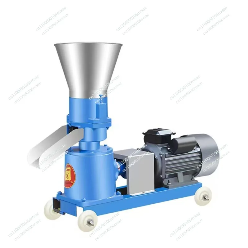 150-200kg/h  Feed Food Pellet Making Machine Electric Animal Feed Granulator for Grain Straw Fish Chicken Pig Poultry