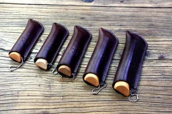 Handmade Vegetable Tanned Leather Folding Knife Cover, Scabbard for OPINEL NO.5 NO.6 NO.7 NO.8 NO.9, Storage Bag