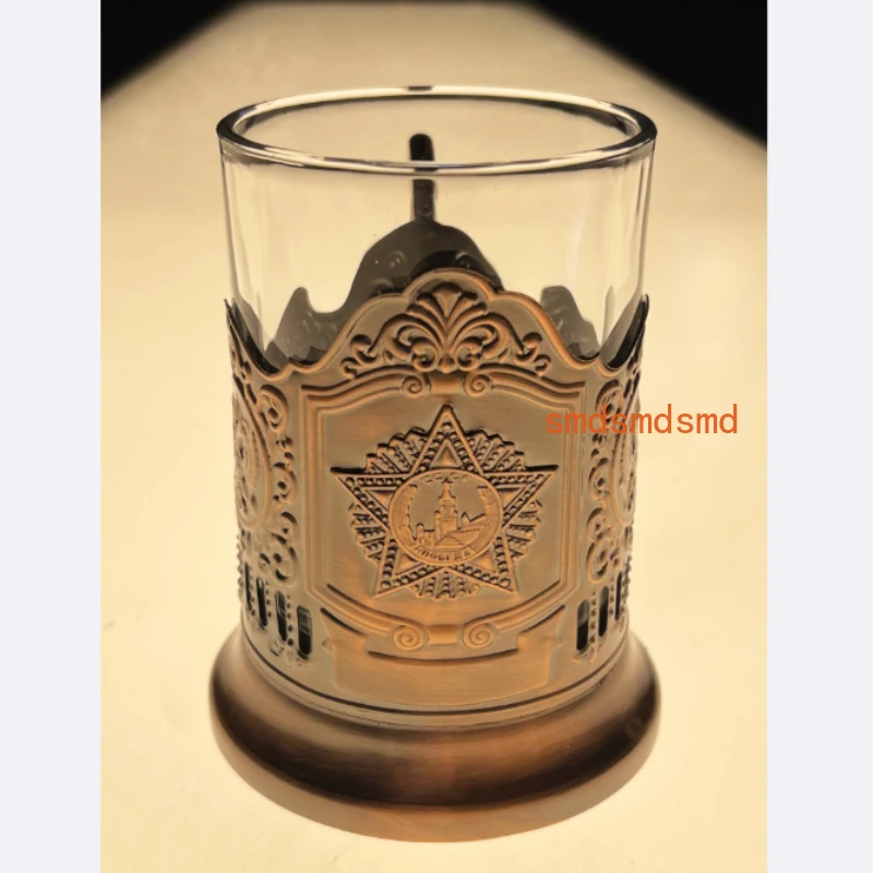 

German wine glass creative craft beer glass, home retro commercial glass, high-end Soviet nostalgic style