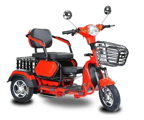 

Adult Electric Tricycle Three wheelers 48V500W Differential Motor