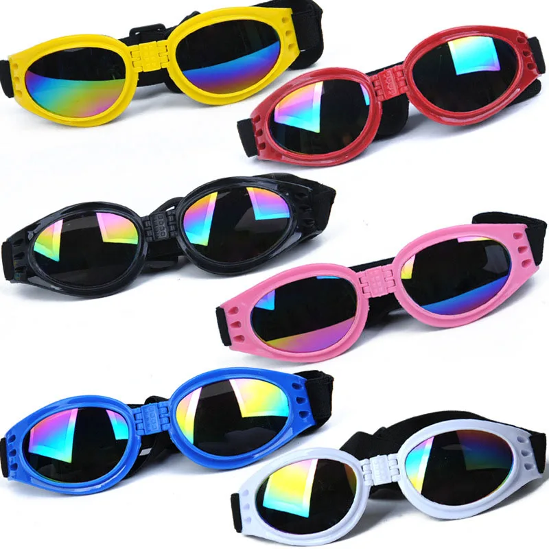 6 Colors Fold Pet Dogs Glasses Prevent UV Pet Glasses for Cats Dogs Fashion Sunglasses Dogs Goggles Photo Prop Pet Accessories