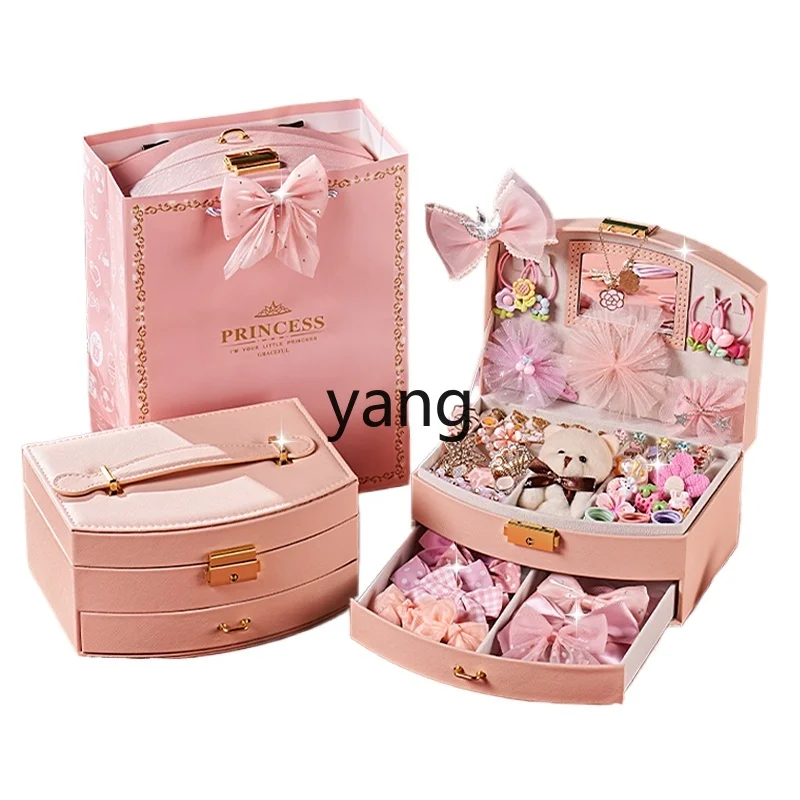 

CX Girl's Birthday Gift Princess Jewelry Gift Box Hair Accessories