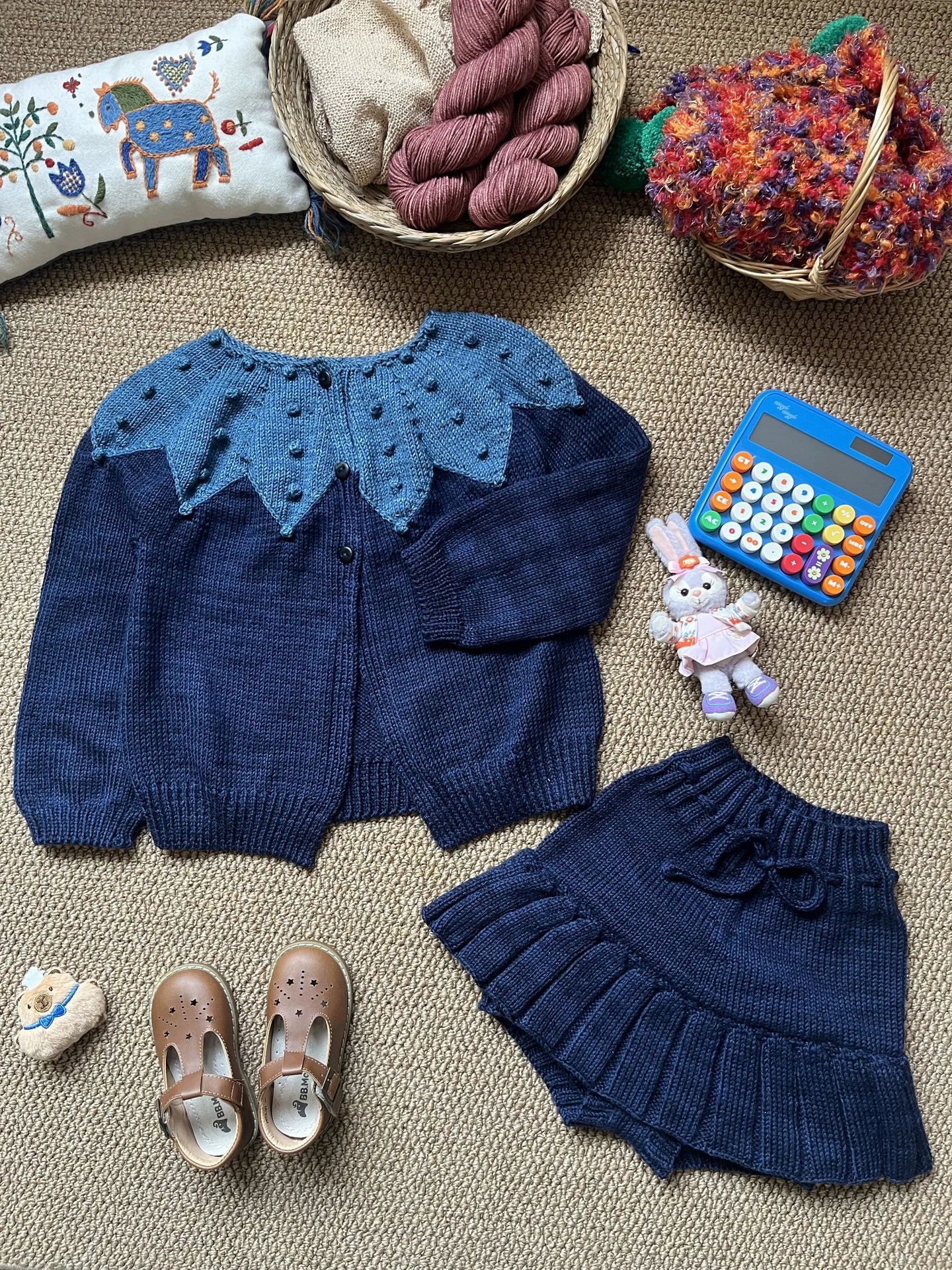 kit-de-trico-diy-para-sueter-cardiga-de-palhaco-marca-dream-materiais-de-fio-incluidos-malha-grossa-ideal-para-tutoriais-e