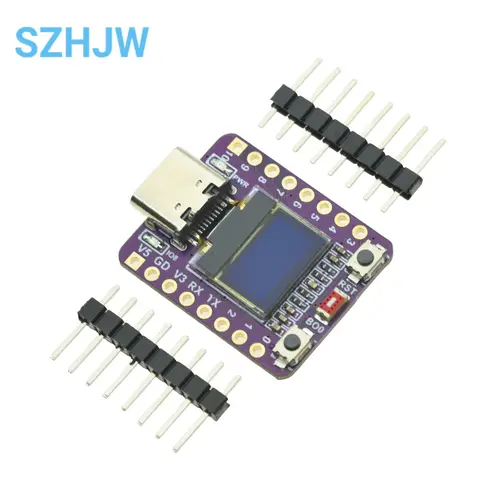 ESP32-C3 OLED 개발 보드, 0.42 인치 OLED 모듈, 세라믹 안테나, 와이파이 블루투스, ESP32, 초미니 개발 보드
