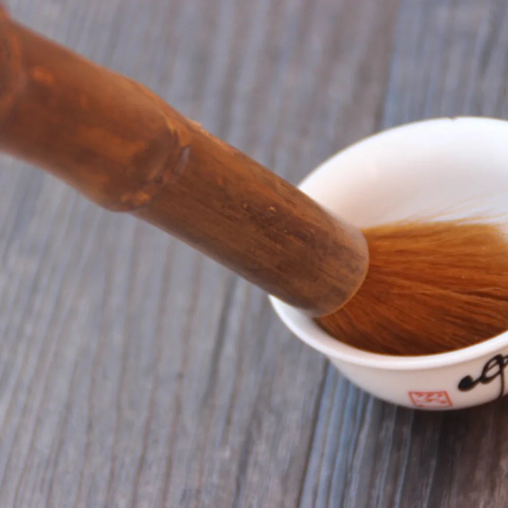 

1Pcs Bamboo Handle Teapot Brush Delicate Cleaning Tool for Chinese Tea Accessories Healthy Long-Lasting Flavor Preservation Tea