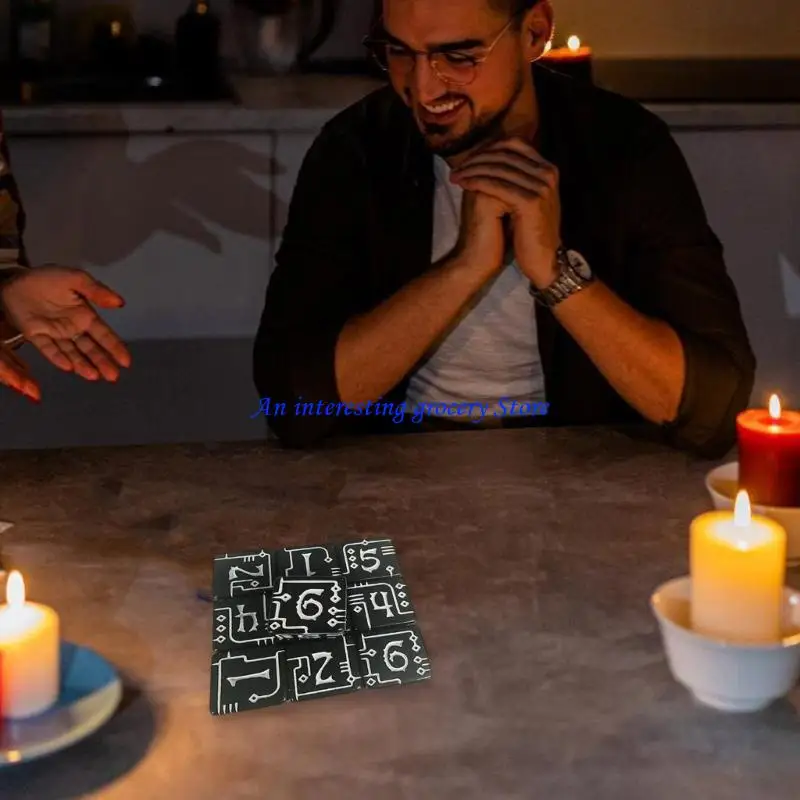 

652D Light weight Shatter Resistant Mechanical Dices Durability Transparents Acrylic Dices for Outdoor Game Tool