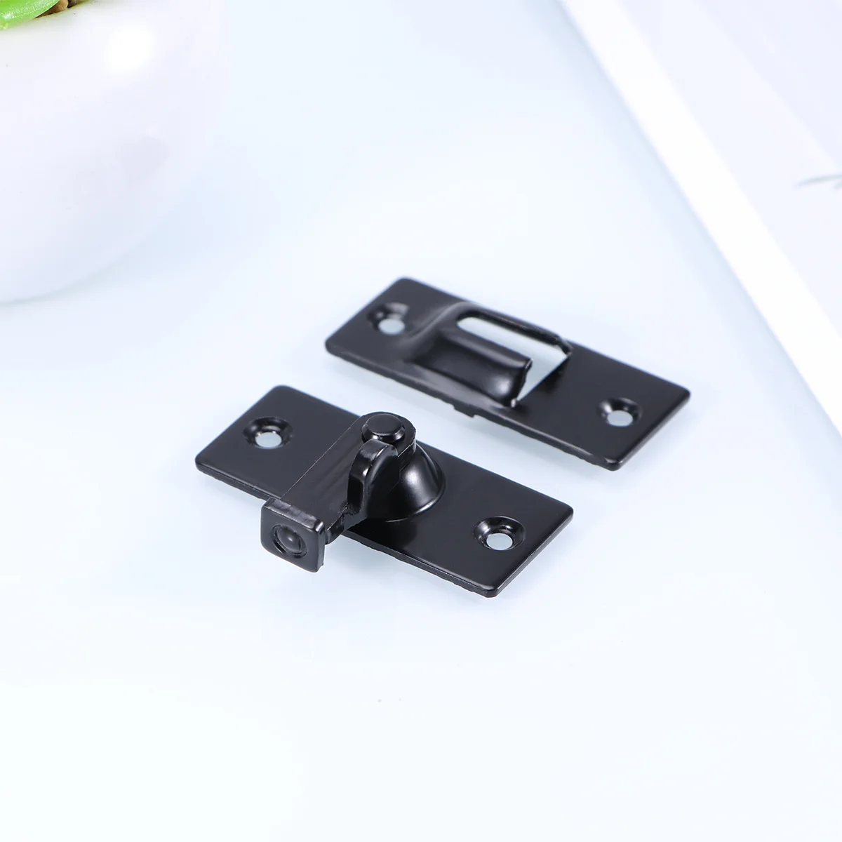 

1pc 304 Stainless Steel Door Latch 90 Degree Right Angle Bolt Sliding Lock For Indoor Outdoor Security Barrel Bolt Hardware