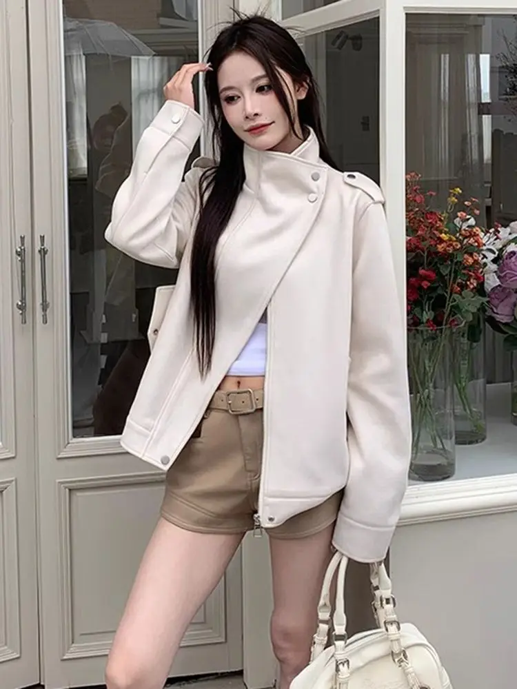 

Woman'S Quilted Jackets Women'S Clothing Trend 2025 Autumn Hooded Drawstring Front Pocket Button Warm Winter Pure Simple Basic