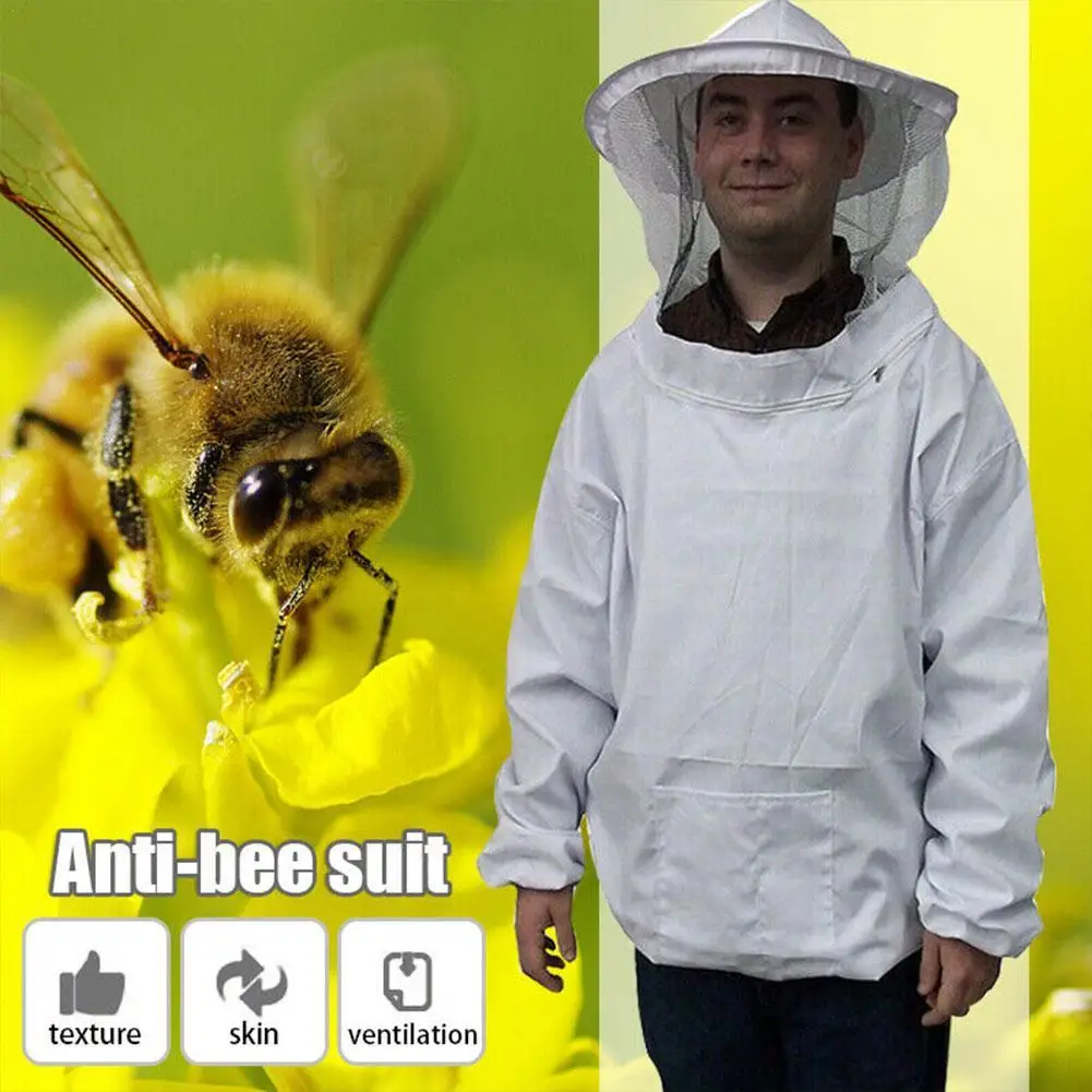 

Bee-proof Clothes Bee Protective Beekeeping Suit For Beekeeper Beekeeping Suit Beekeeping Clothing Apiculture Tools