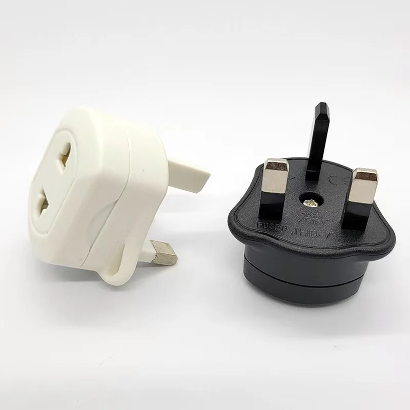 High Quality EU 2 Pin To 3 Pin UK Electric Power Shaver Toothbrush Plug Adaptor Converter Durable for Travel Socket Adapter