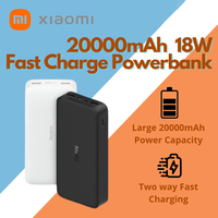 Orginal Xiaomi Redmi 20000mAh Power Bank 18W PB200LZM Quick Charge Dual USB Fast Charging Portable Charger Powerbank Xiaomi