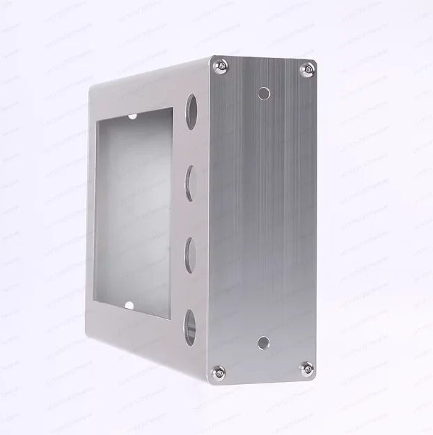 Touch screen mounting box Metal shell Human-machine interface control box
