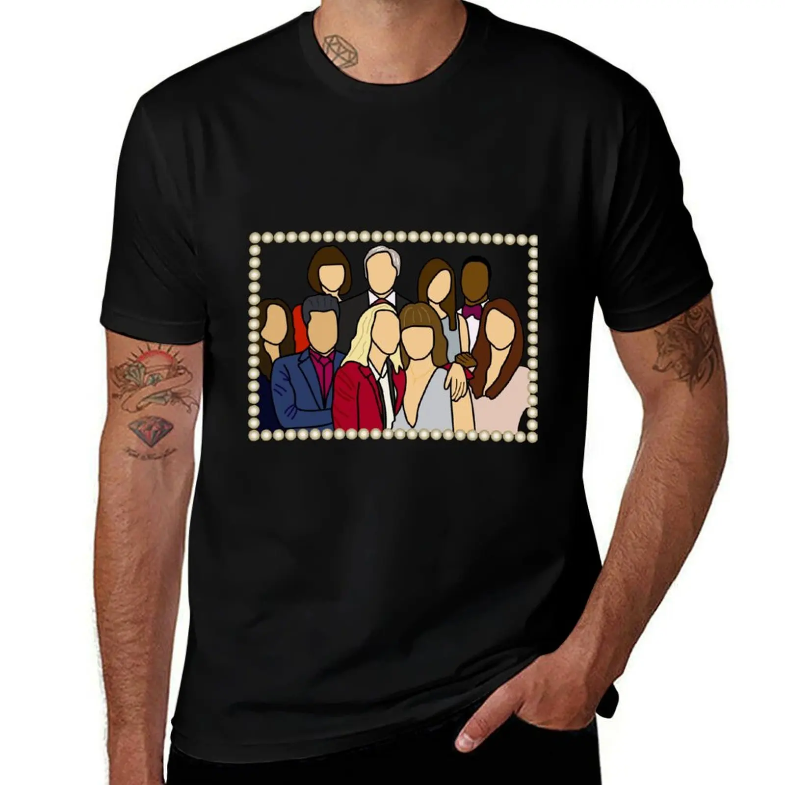 

Happiest Season poster T-Shirt man t shirt cotton t shirt custom print T-Shirt