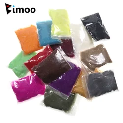 Bimoo 1bag 3g Fly Tying Hare's Hair Fiber Nymph Scuds Ice Wing Dubbing Material Flash Sparkle Rabbit Hair