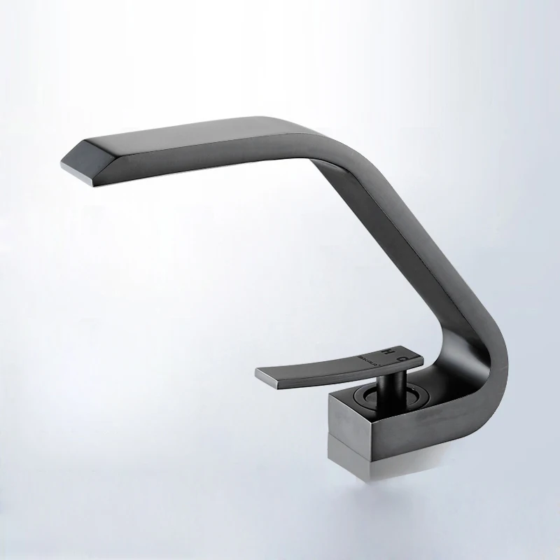 

BAKALA Modern Bathroom Faucet Mixer Waterfall Design Hot And Cold Water Taps for Washbasin F6101-11