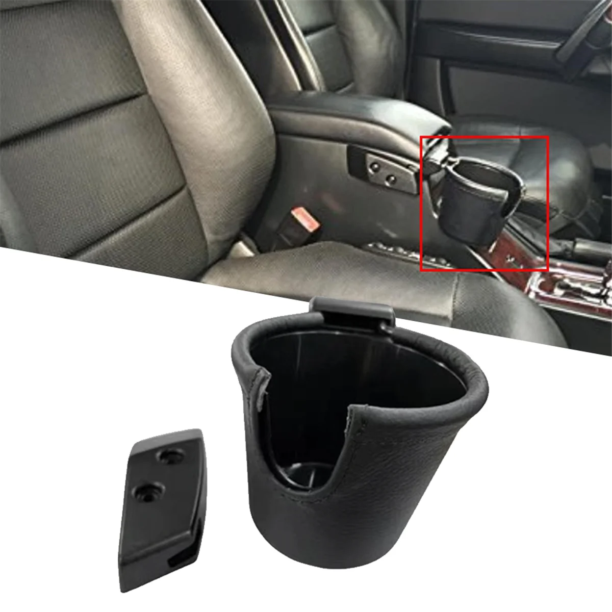 Car Center Console Fixed Cup Holder 4636830032 for Mercedes-Benz G-CLASS W463 G500 G55 AMG 2009-2012 46368024919040