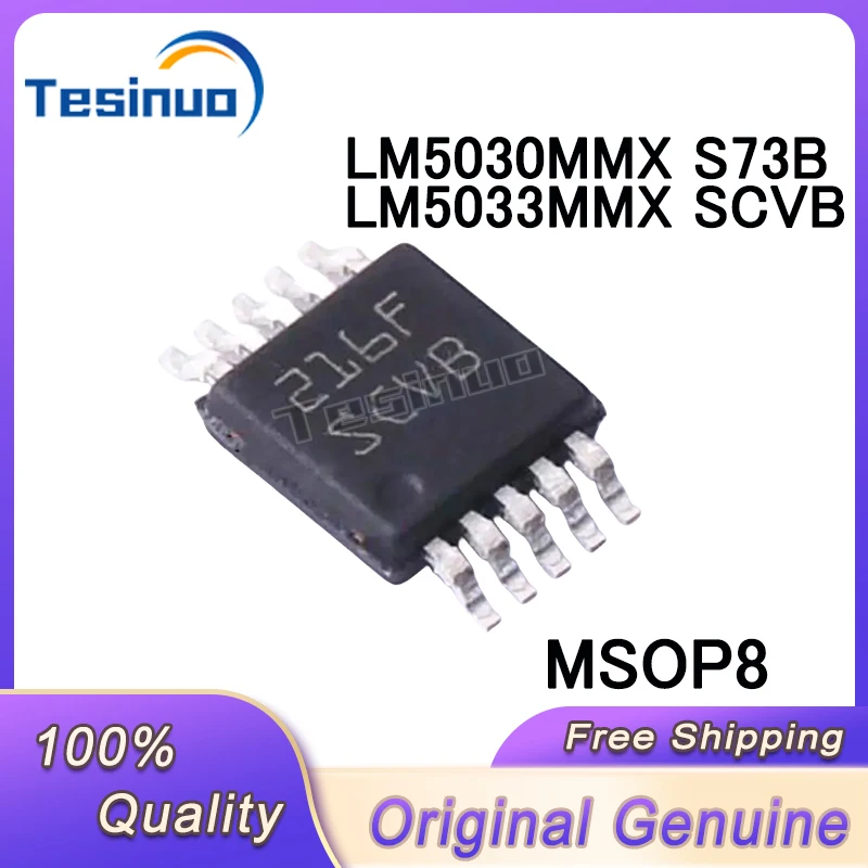 

5/PCS New Original LM5030MMX LM5030MM S73B LM5033MMX LM5033MM SCVB MSOP8 DC-DC control chip In Stock