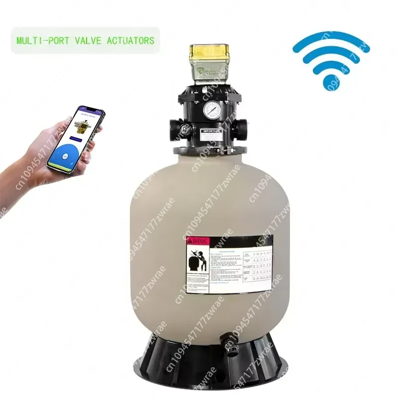 Valve Actuator Swimming Pool Sand Filter Multi-Port WiFi Auto Backwash Valve