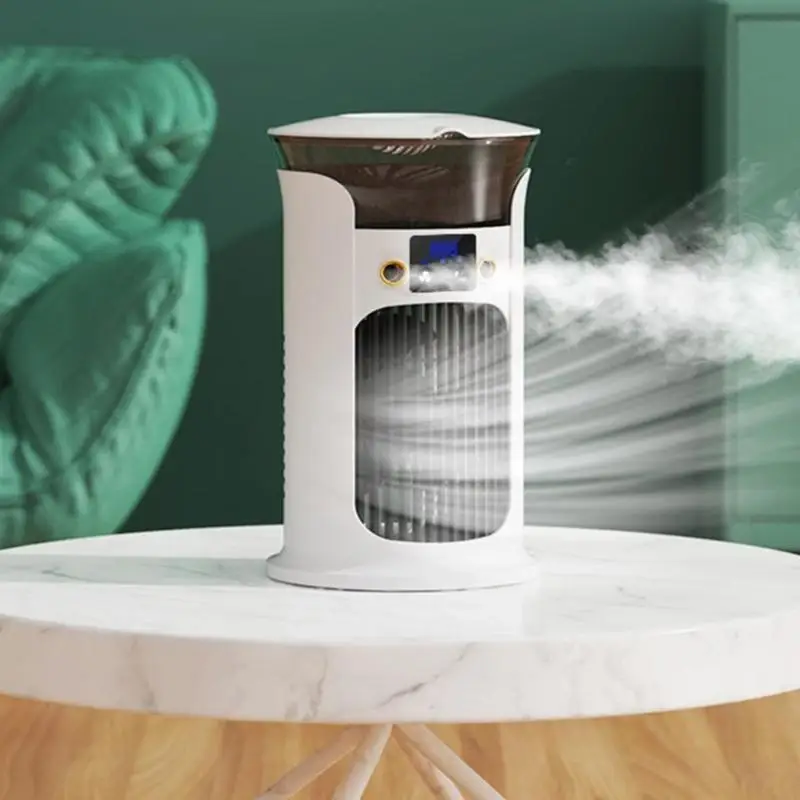 F92F Портативный небольшой воздушный охлаждающий вентилятор USB зарядка на рабочем столе с 3 регулируемыми скоростями и для или